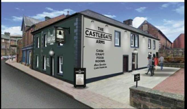 מלון פנרית' The Castlegate Arms מראה חיצוני תמונה